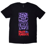 Iron Maiden: Est. 1975 Stamp Logo Purple T-Shirt