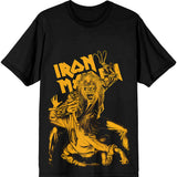 Iron Maiden: No Prayer Claw Jumbo Yellow T-Shirt