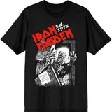 Iron Maiden: Est. 1975 No Prayer Grave Red Logo T-Shirt