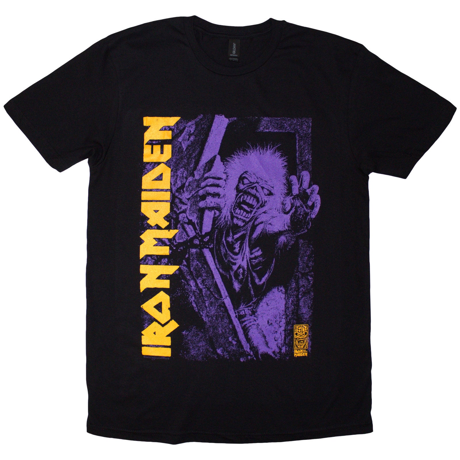 Iron Maiden: Est. 1975 No Prayer Grave Purple T-Shirt