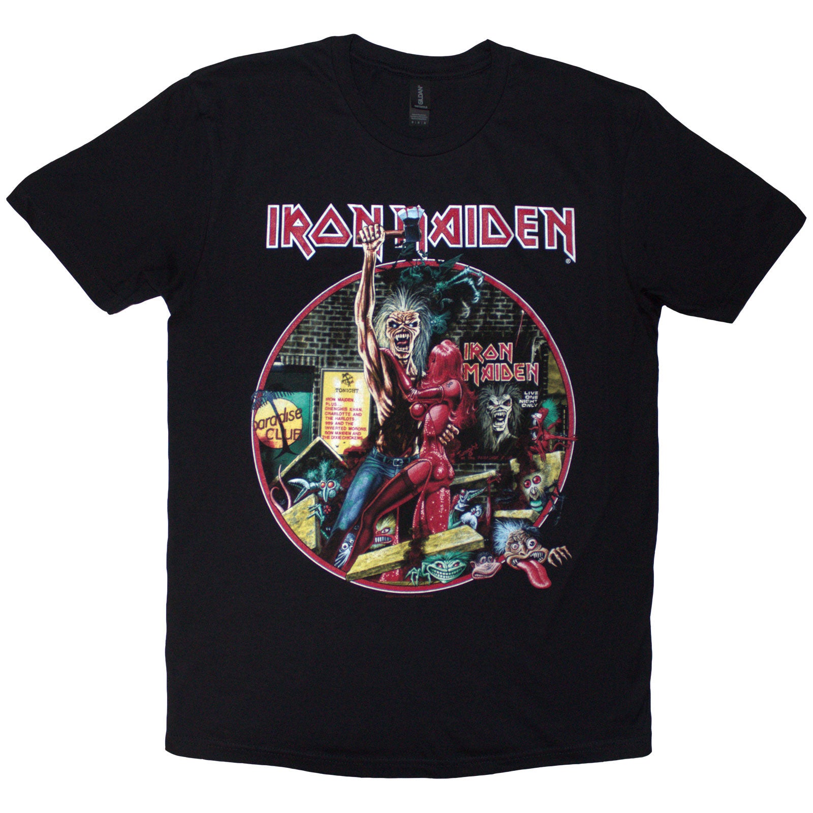 Iron Maiden: Paradise Club Circle T-Shirt