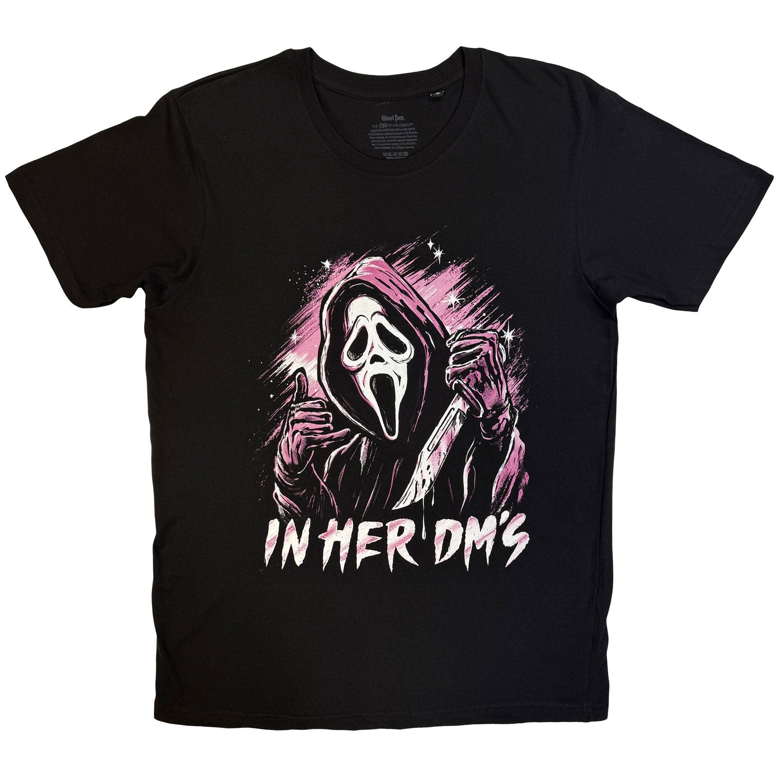 Ghostface: In Her DM's T-shirt – officielt merchandise