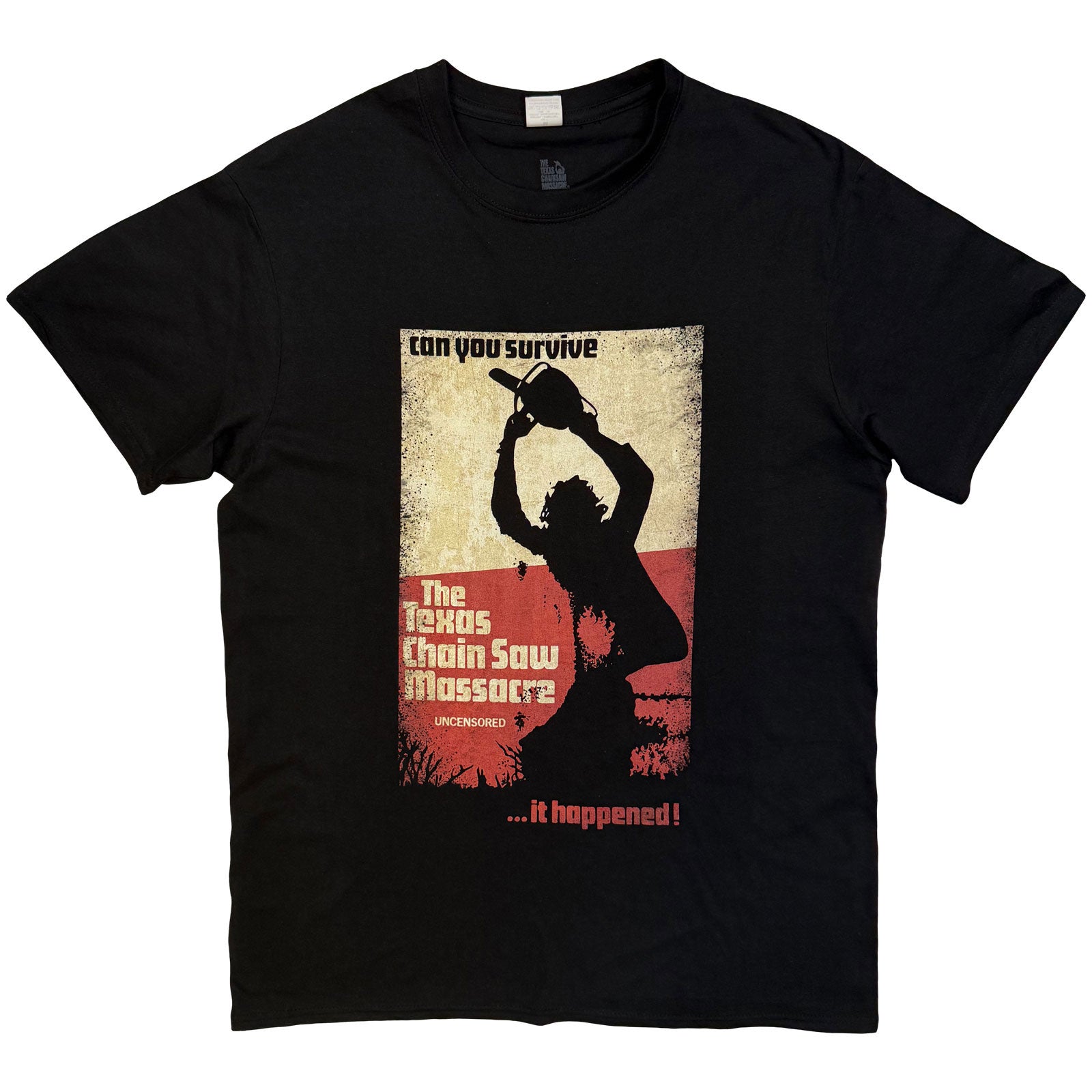 The Texas Chainsaw Massacre: Who Will Survive T-shirt – officielt merchandise