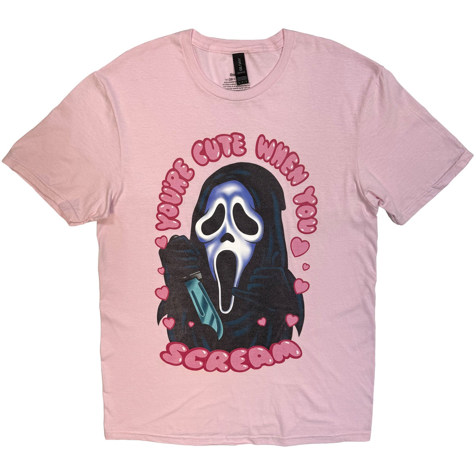 Ghostface: You're Cute When You Scream T-shirt – officielt merchandise