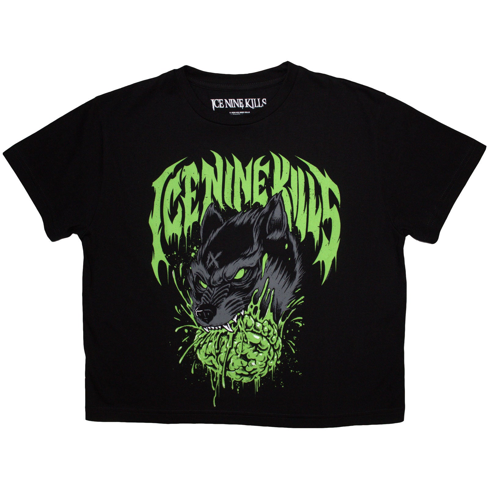Ice Nine Kills: Wolf Crop Top (Kvinder)
