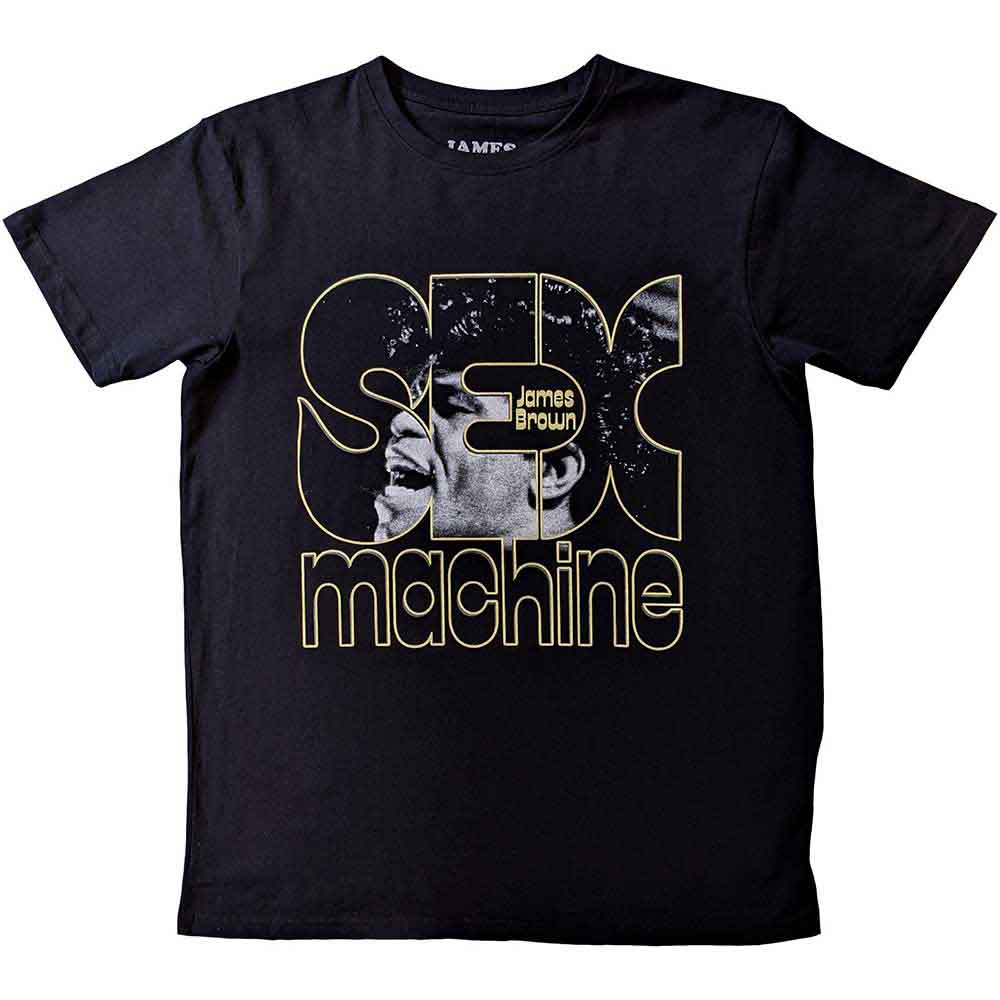 James Brown: Sex Machine T-shirt – officielt merchandise