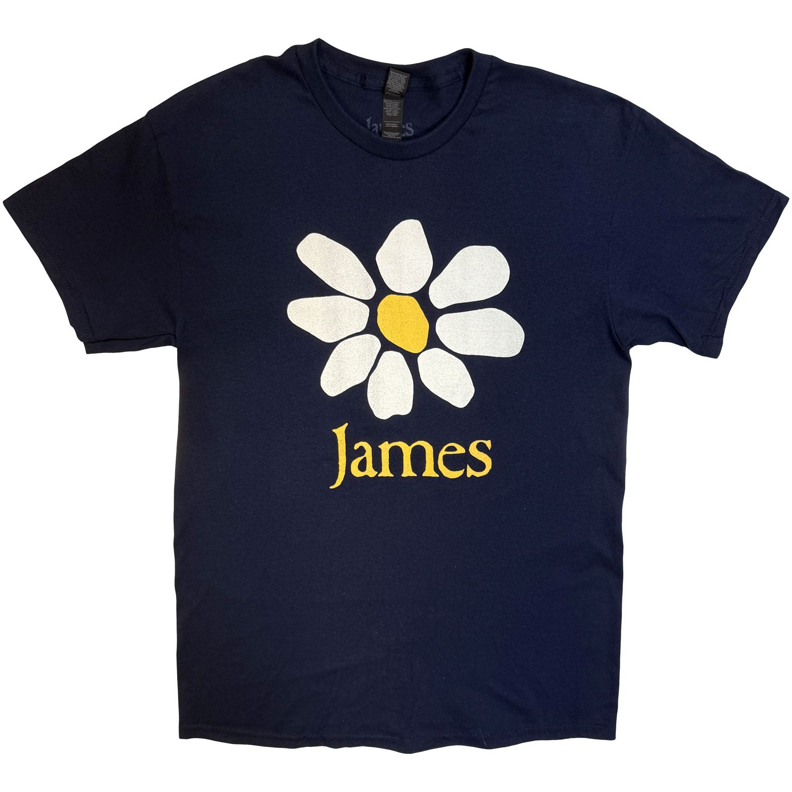 James: Daisy Logo T-shirt – officielt merchandise