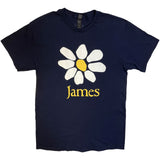 James: Daisy Logo T-shirt – officielt merchandise