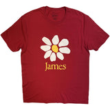 James: Daisy Logo T-shirt – officielt merchandise