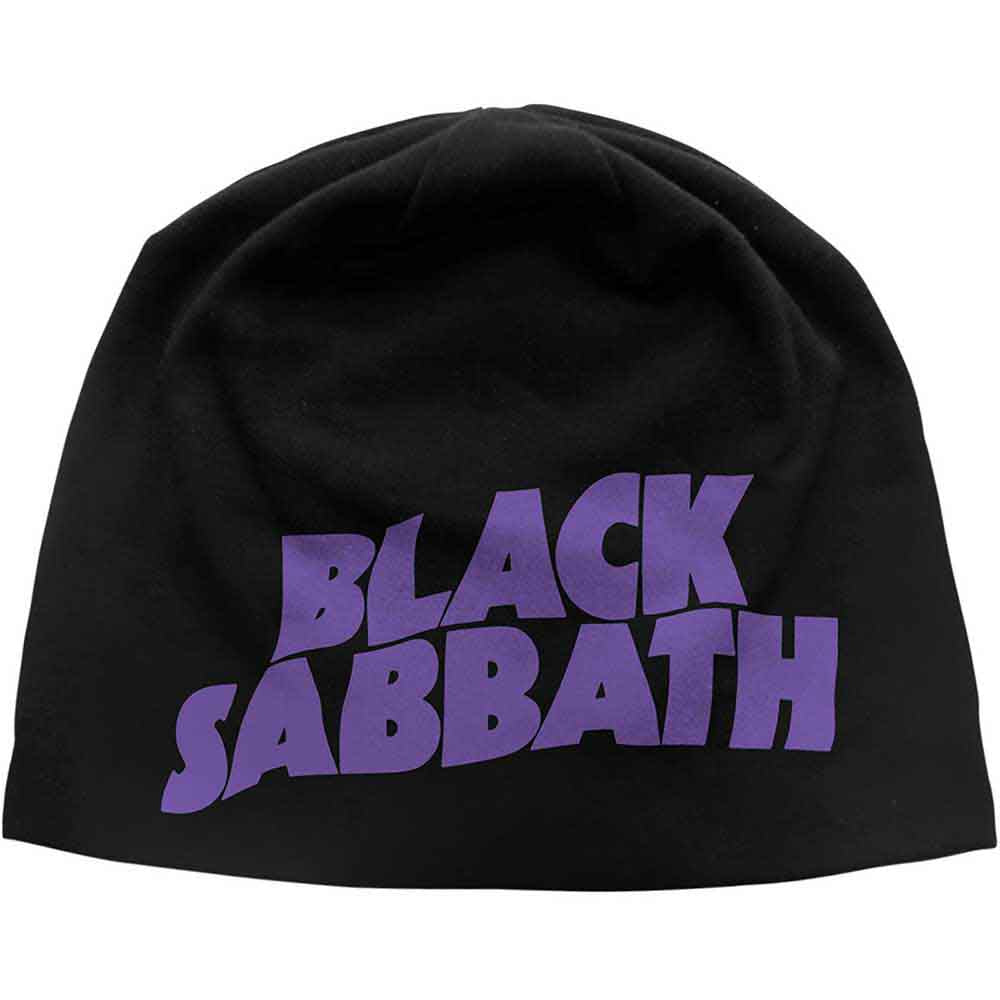 Black Sabbath: Purple Logo JD Print Cap – officielt merchandise