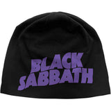 Black Sabbath: Purple Logo JD Print Cap – officielt merchandise