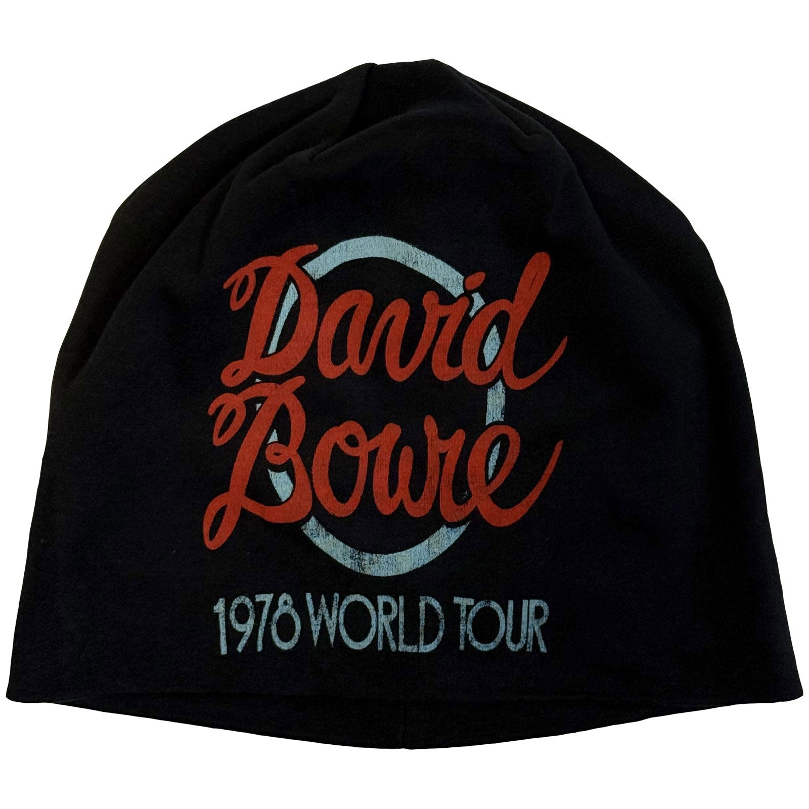 David Bowie: World Tour Logo JD Print Cap – officielt merchandise