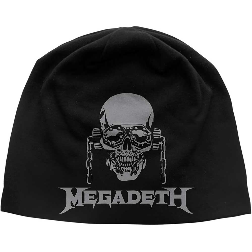 Megadeth: Vic / Logo JD Print Beanie Hat