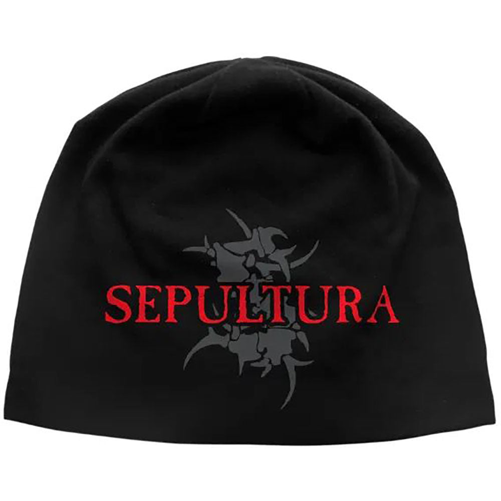 Sepultura: Logo & Tribal S JD Print Beanie Hat