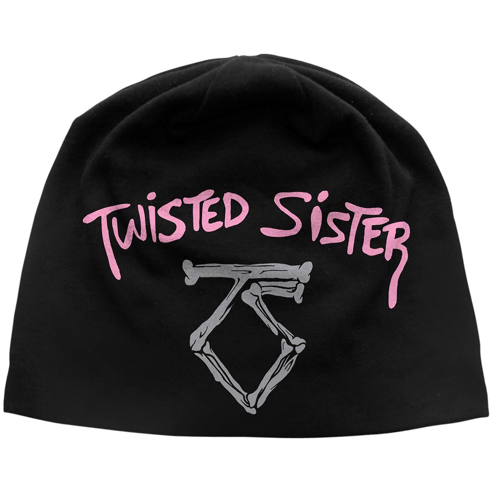Twisted Sister: We're Not Gonna Take It JD Print Beanie Hat (Discharge Printing)
