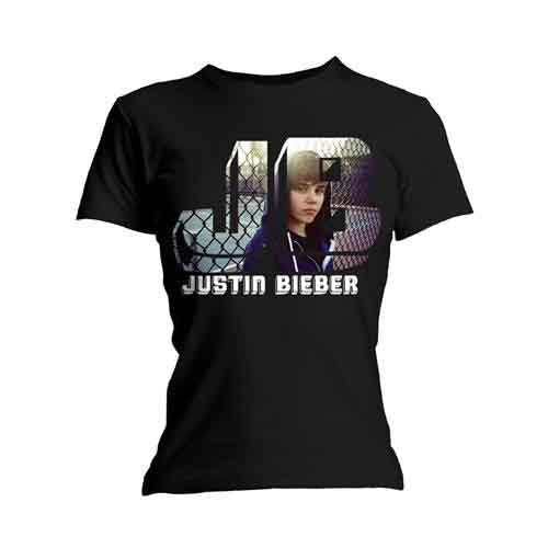 Justin Bieber: Photo Black (Skinny Fit) T-shirt – officielt merchandise