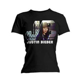 Justin Bieber: Photo Black (Skinny Fit) T-shirt – officielt merchandise