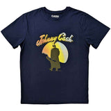 Johnny Cash: Walking Guitar T-shirt – officielt merchandise
