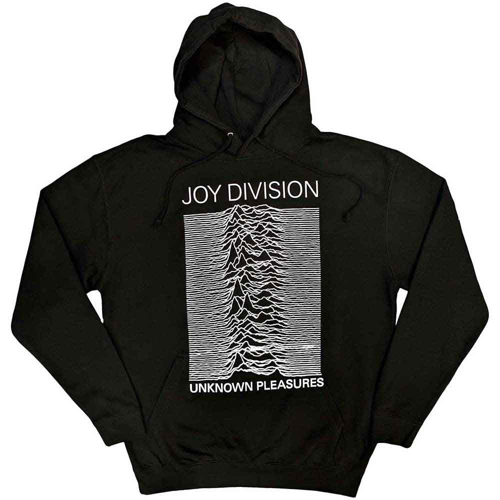 Joy Division: Unknown Pleasures FP Hoodie – officielt merchandise