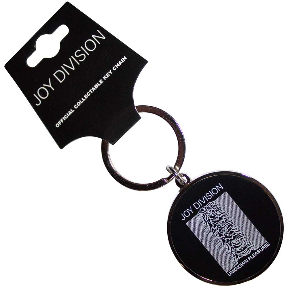 Joy Division: Unknown Pleasures Keychain (Die Casting)