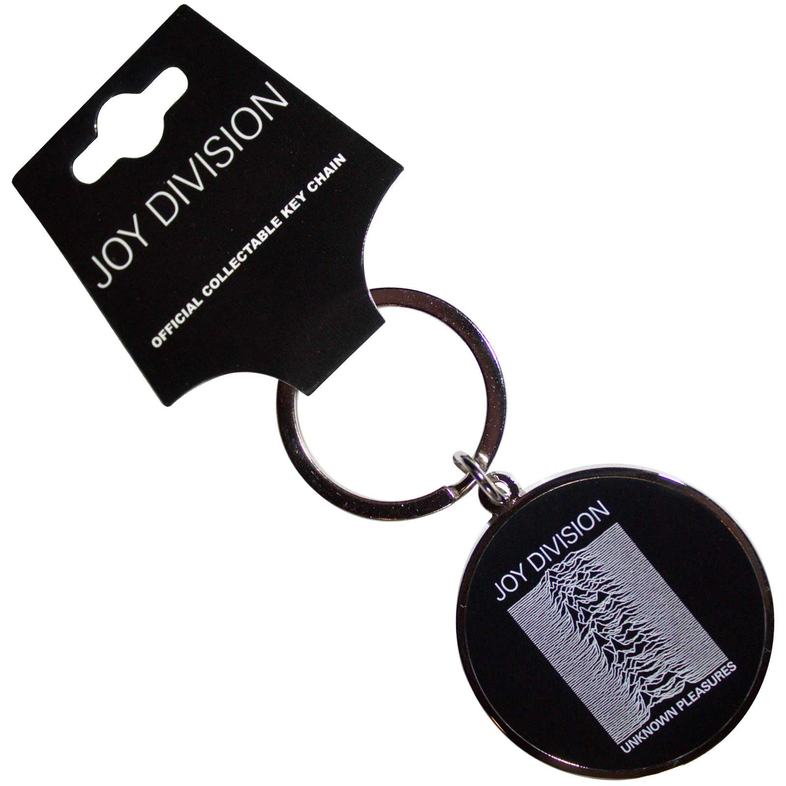 Joy Division: Unknown Pleasures Keychain