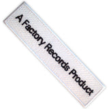 Joy Division: Factory Records Standard Patch