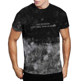 Joy Division: Tear Us Apart Text (Wash Collection) T-shirt – officielt merchandise