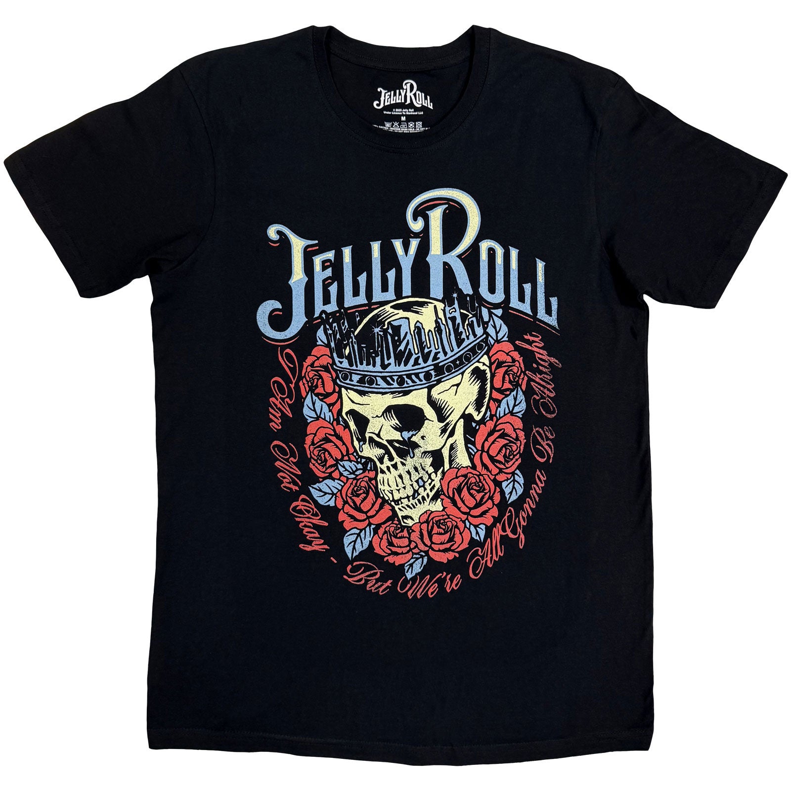 Jelly Roll: Skull Rose T-Shirt