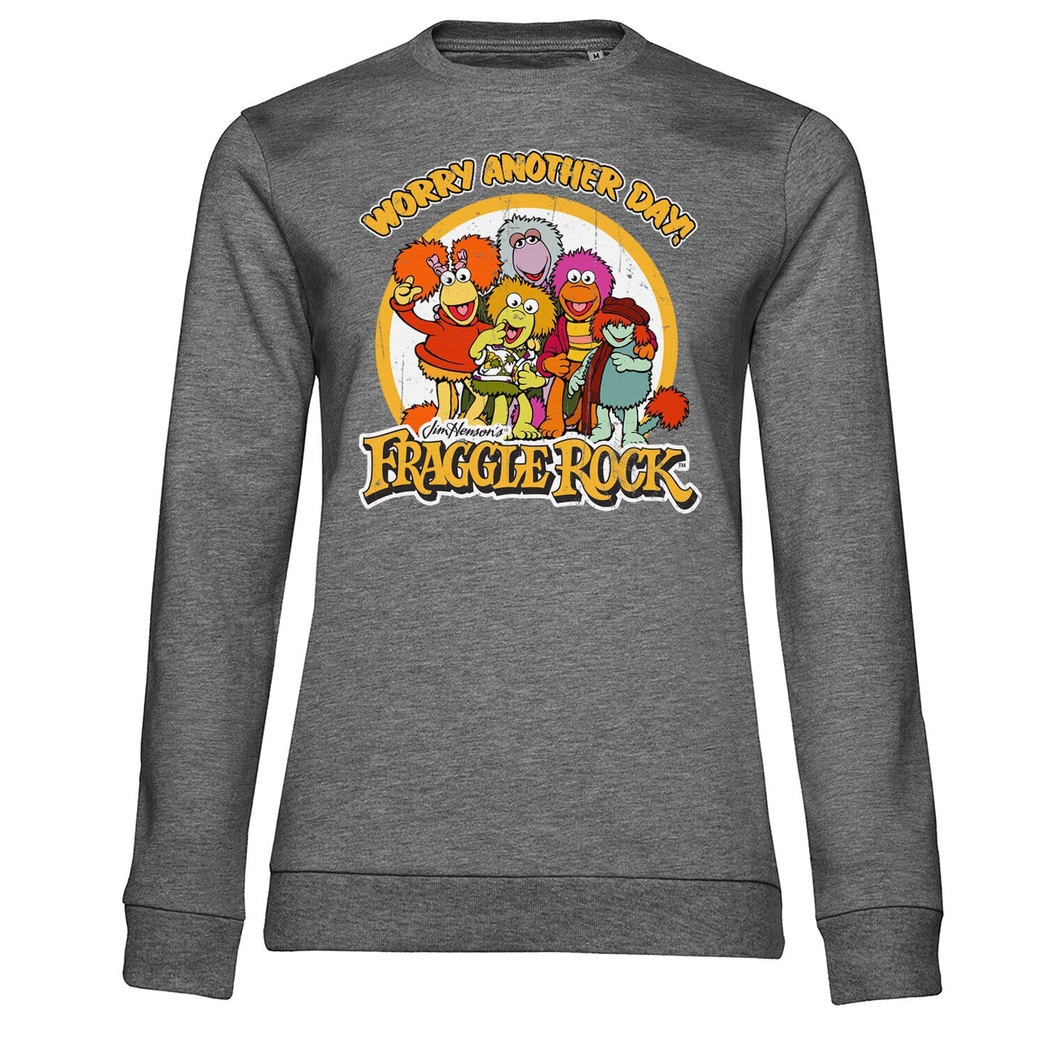 Fraggle Rock - Worry Another Day Girly Sweatshirt