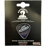 Jimi Hendrix: Plectrum Pin badge – officielt merchandise