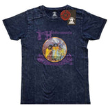 Jimi Hendrix: Experienced (Navy Blue) (Wash Collection) T-shirt – officielt merchandise