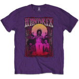 Jimi Hendrix: Karl Ferris Wheel (Purple) T-shirt – officielt merchandise