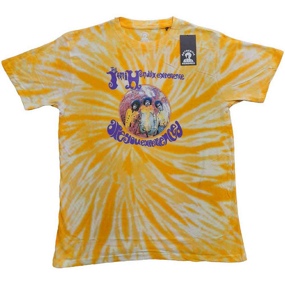 Jimi Hendrix: Are You Experienced (Wash Collection) T-shirt – officielt merchandise