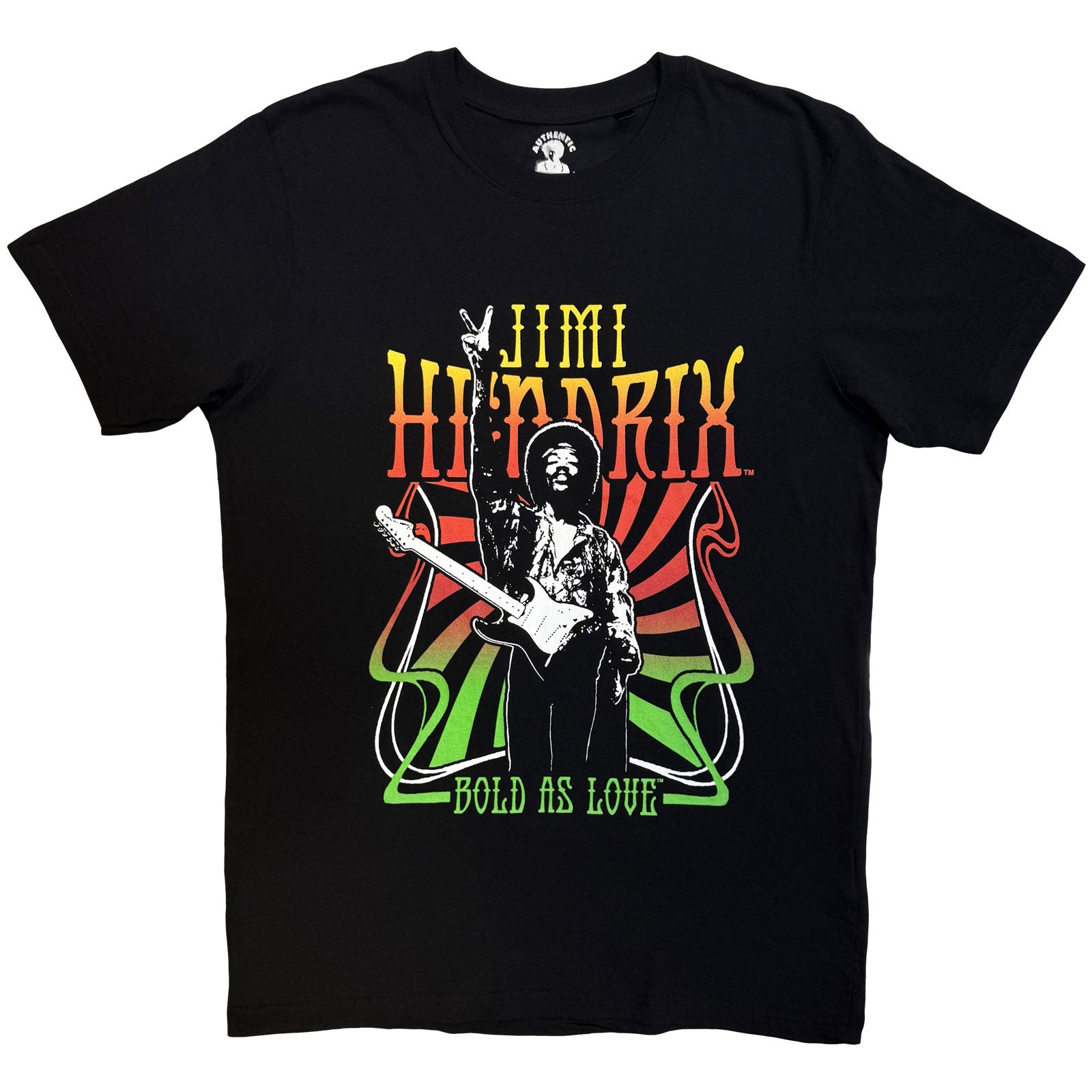 Jimi Hendrix: Bold As Love T-shirt – officielt merchandise
