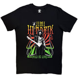 Jimi Hendrix: Bold As Love T-shirt – officielt merchandise