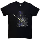 Jimi Hendrix: Purple Haze Lyrics T-shirt – officielt merchandise