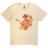 Jimi Hendrix: Spring (Sand) T-shirt – officielt merchandise