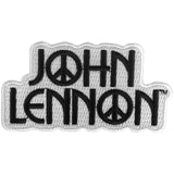 John Lennon: Peace Logo Patch – officielt merchandise