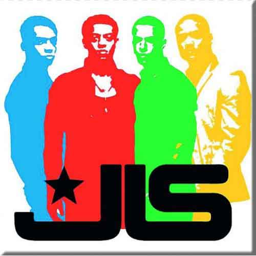 JLS: Band Silhouette Magnet – officielt merchandise