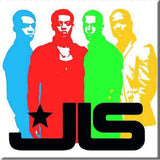 JLS: Band Silhouette Magnet – officielt merchandise