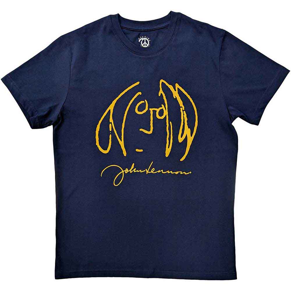 John Lennon: Self Portrait T-shirt – officielt merchandise