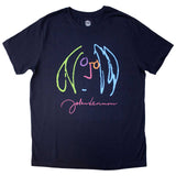 John Lennon: Self Portrait Full Colour T-shirt – officielt merchandise