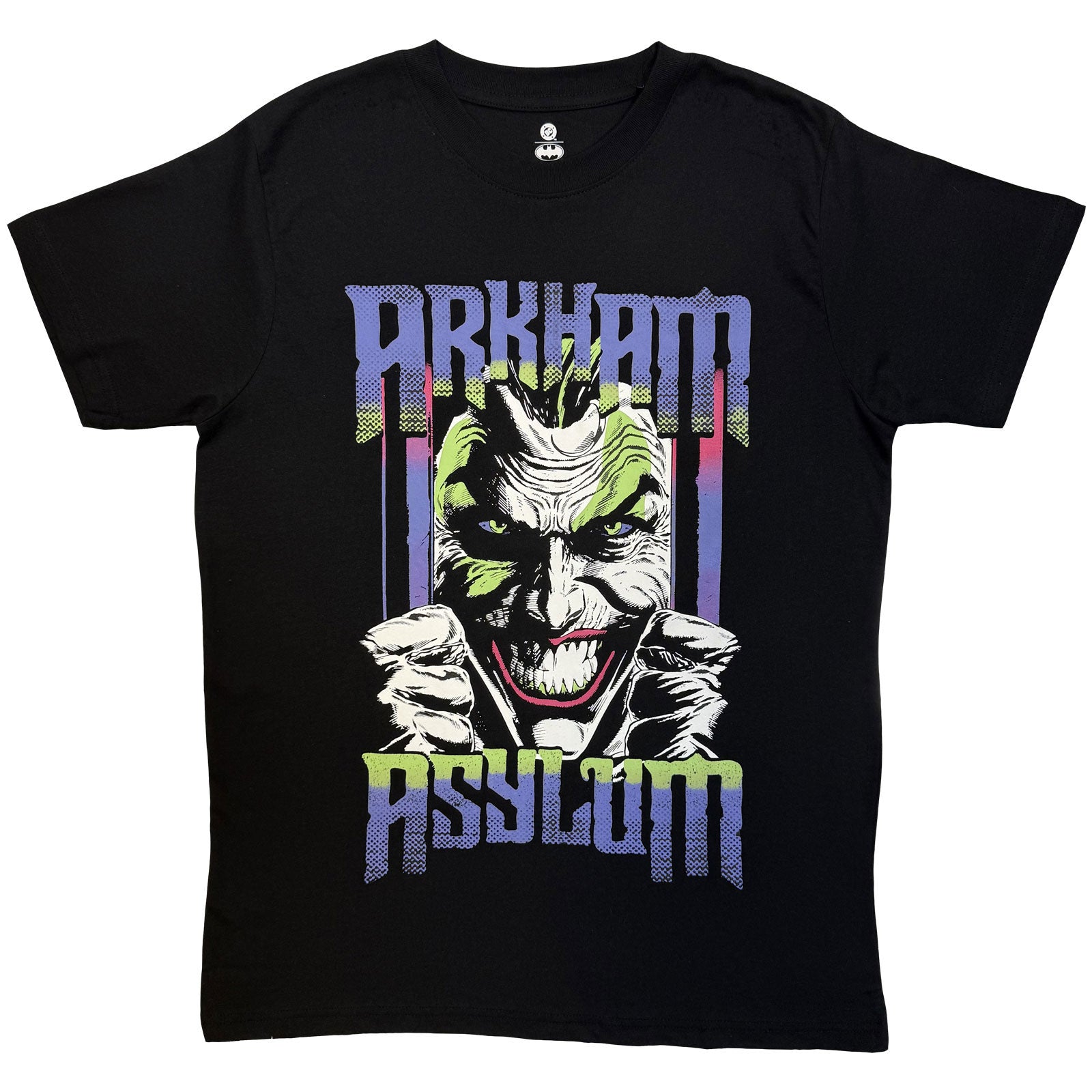 DC Comics: Joker Arkham Asylum T-shirt – officielt merchandise