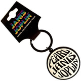 Janis Joplin: Pearl Emblem Mono Keychain