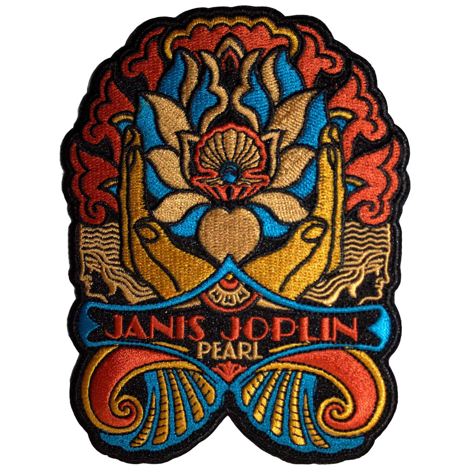 Janis Joplin: Pearl Nouveau Standard Patch