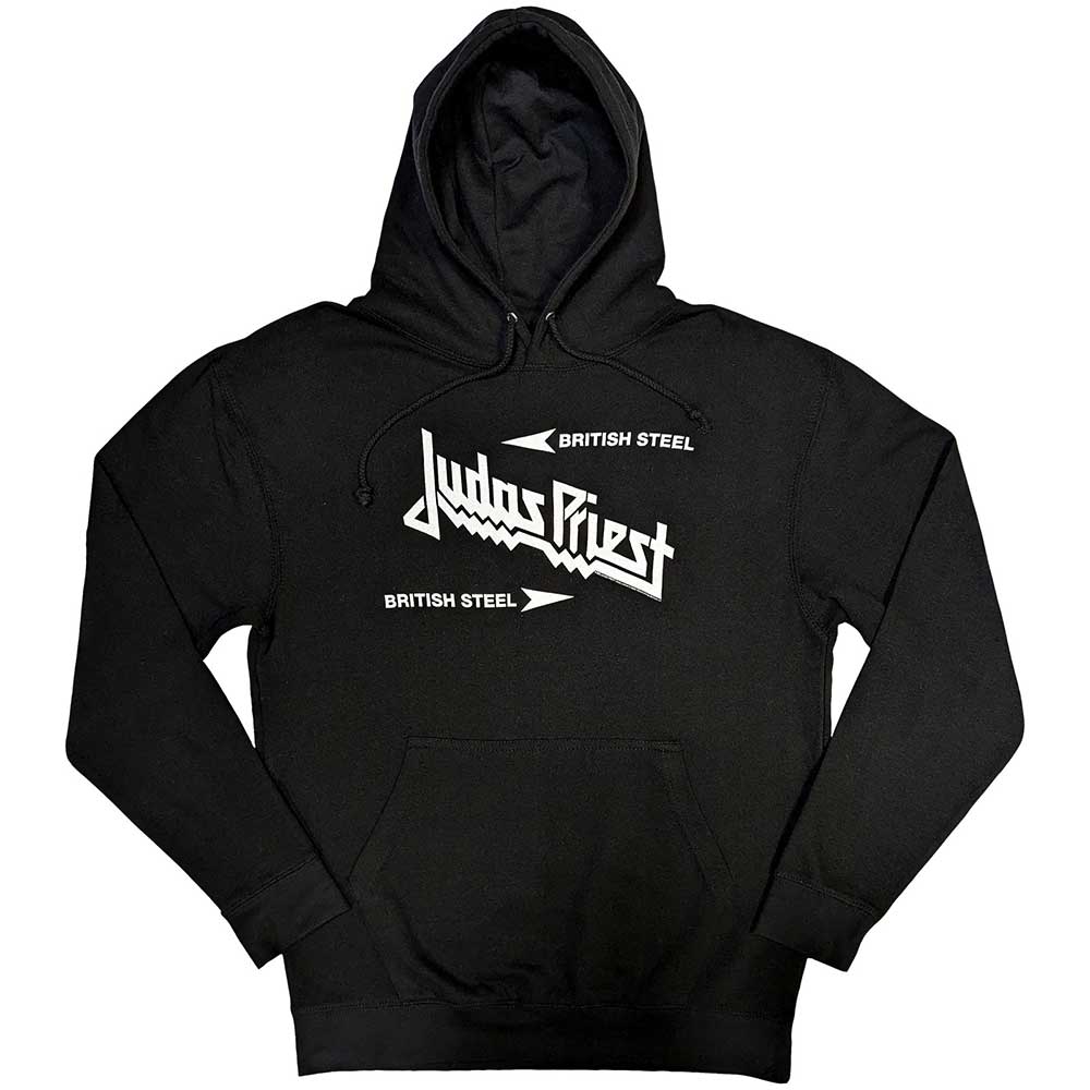 Judas Priest: British Steel Logo Pullover Hoodie