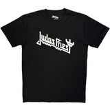 Judas Priest: Logo Mono T-shirt – officielt merchandise