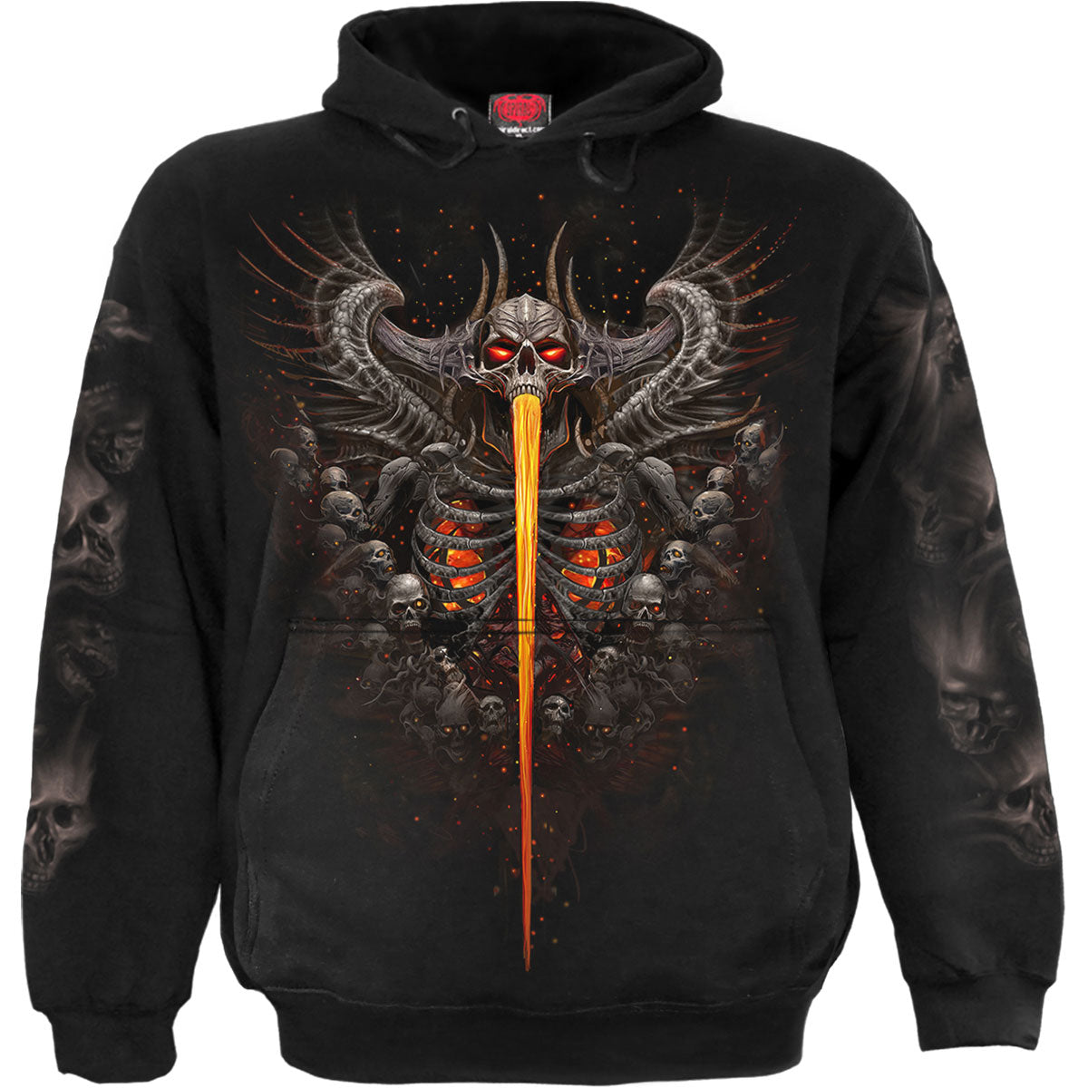 Spiral: Gates Of Hell (Back & Sleeve Print) Hoodie – officielt merchandise