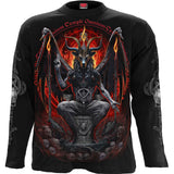 Spiral: Baphomet (Back & Sleeve Print) Long Sleeve – officielt merchandise