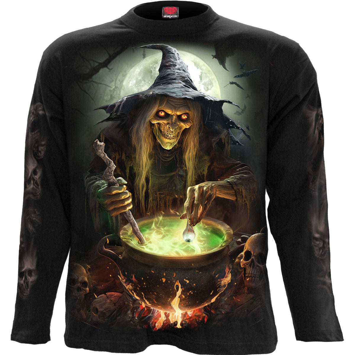 Spiral: Witch's Brew (Back & Sleeve Print) Long Sleeve – officielt merchandise